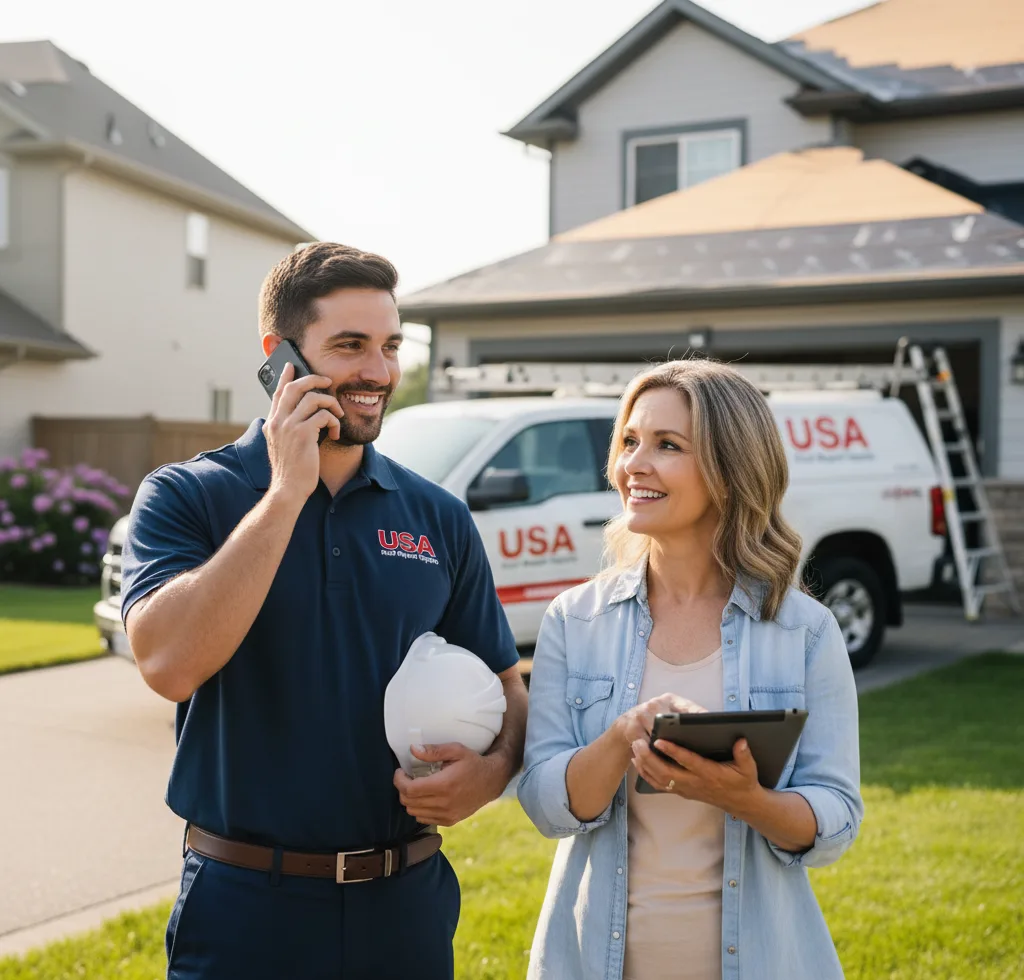 USA Roof Repair Experts customer support in Metuchen